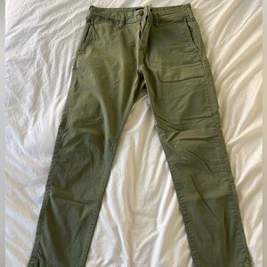 Green American Eagle pants